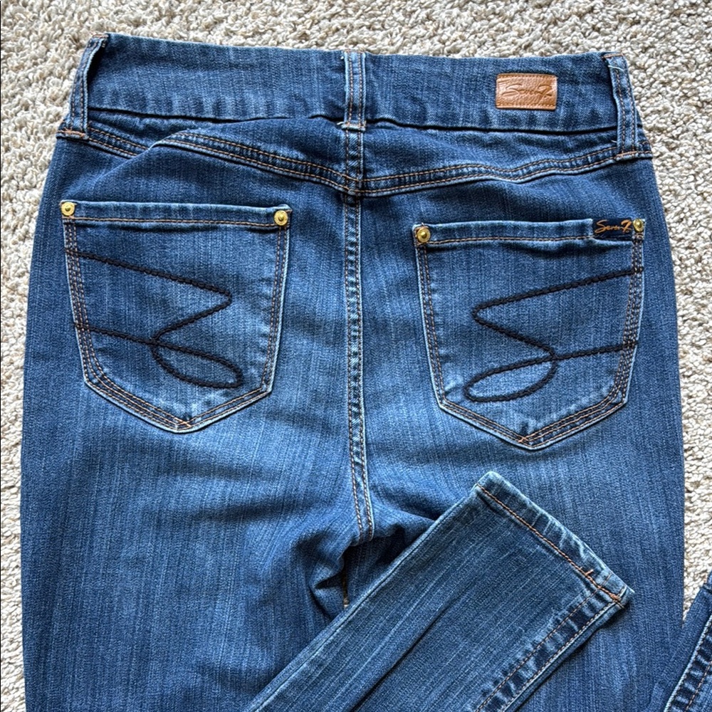 Seven7 Skinny Jeans sz 4 👖 - Picture 6 of 9